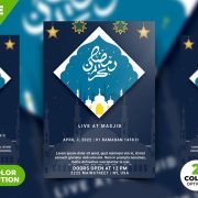 Ramadan Mubarak Poster Design PSD