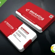 Minimalist Business Card Design PSD